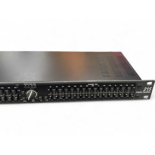 Used dbx 215 Dual 15-Band Graphic Equalizer