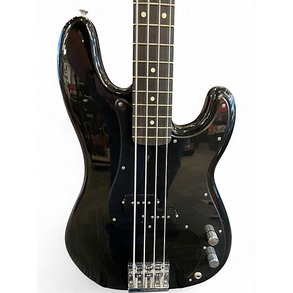 Used Fender LIMITED EDITION PLAYER P BASS BLACK Electric Bass Guitar