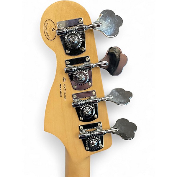 Used Fender LIMITED EDITION PLAYER P BASS BLACK Electric Bass Guitar