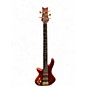 Used Schecter Guitar Research Stiletto Studio 5 String Left Handed Satin Honey Electric Bass Guitar thumbnail