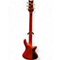 Used Schecter Guitar Research Stiletto Studio 5 String Left Handed Satin Honey Electric Bass Guitar
