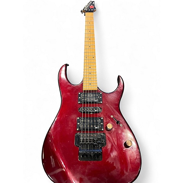 Used Ibanez EX270CA RED Solid Body Electric Guitar