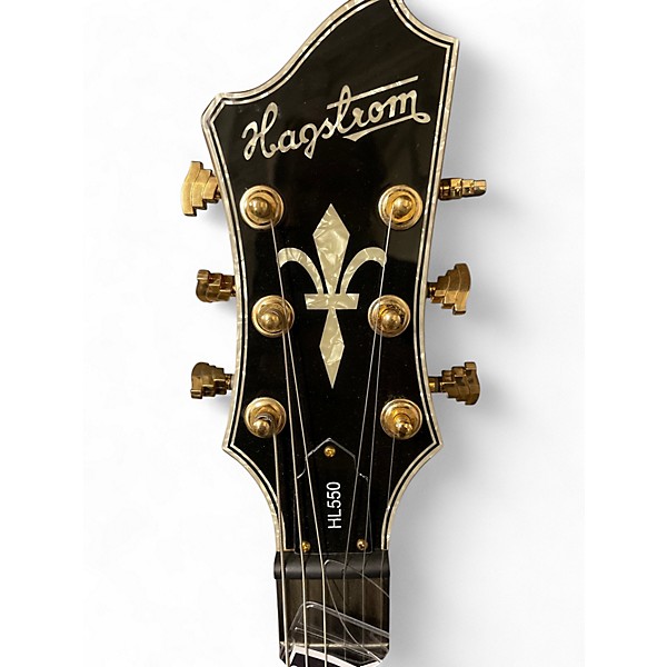 Used Hagstrom HL550 NATURAL MAHOGANY Hollow Body Electric Guitar