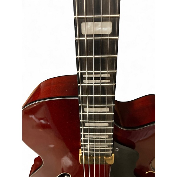 Used Hagstrom HL550 NATURAL MAHOGANY Hollow Body Electric Guitar