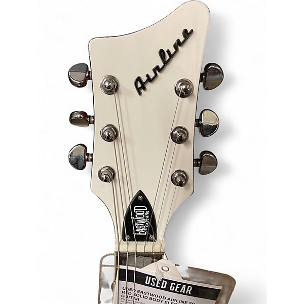 Used Eastwood AIRLINE 59 Red Solid Body Electric Guitar