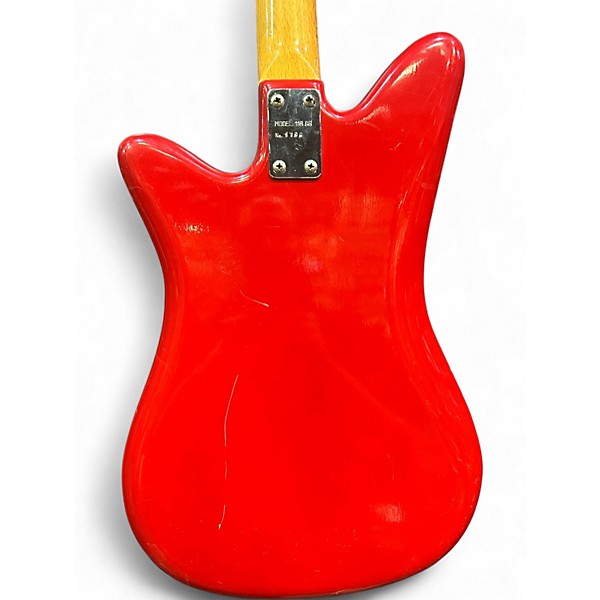 Vintage 1960s Goya Rangemaster red Solid Body Electric Guitar