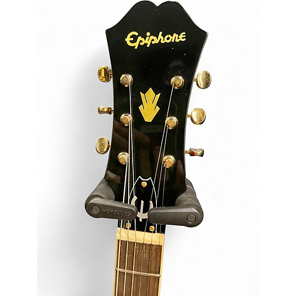Used Epiphone Riviera Custom P93 Heritage Cherry Hollow Body Electric Guitar