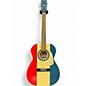 Used Regal T376 Bicentennial red, white , blue Acoustic Guitar thumbnail