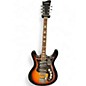 Used Silvertone 1441 sunburst Solid Body Electric Guitar thumbnail