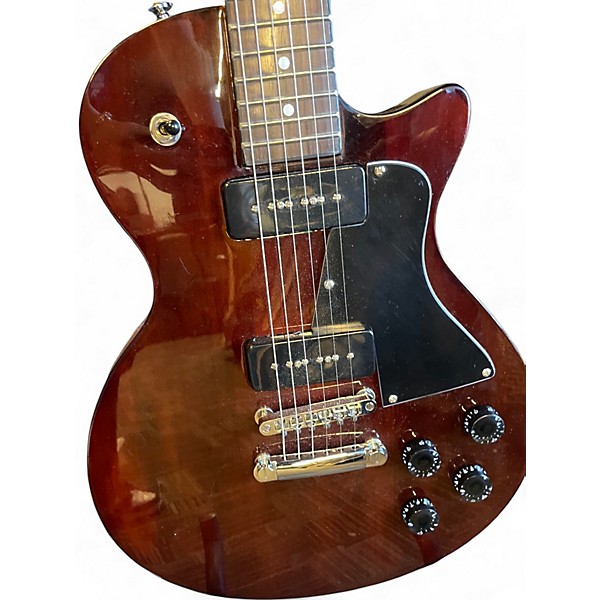 Used SX Callisto Jr. Burgundy Solid Body Electric Guitar