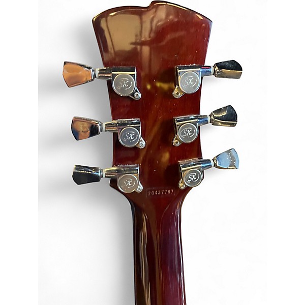 Used SX Callisto Jr. Burgundy Solid Body Electric Guitar