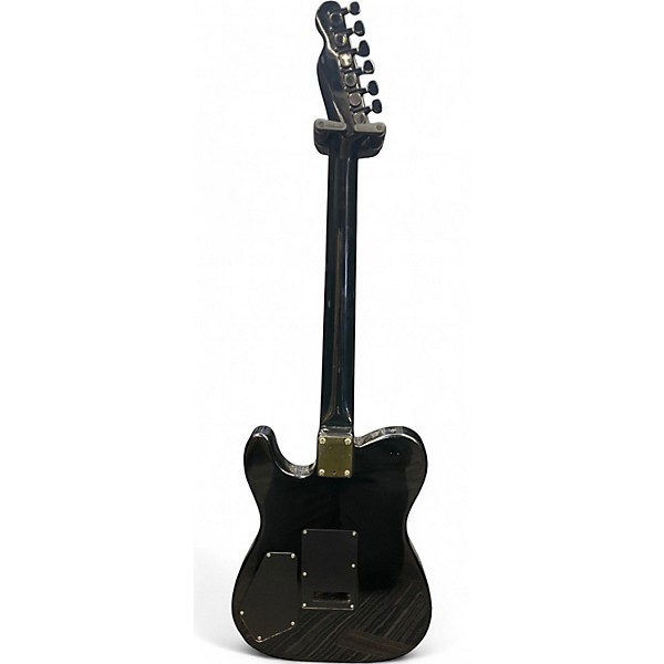Vintage 1980s Fender Contemporary Telecaster Black Solid Body Electric Guitar