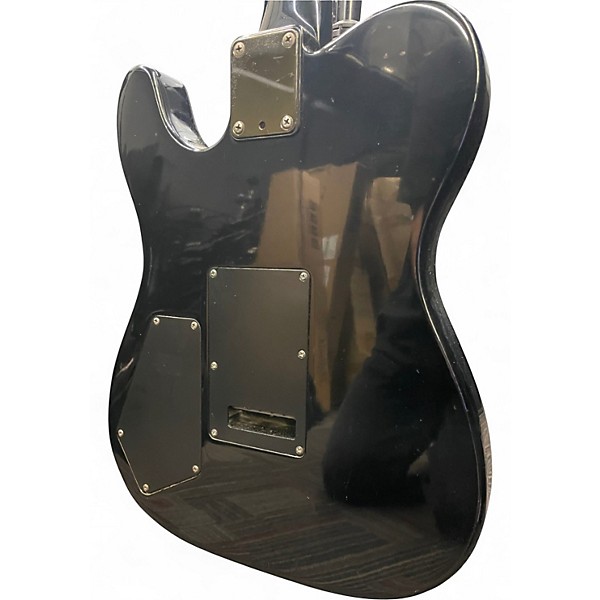Vintage 1980s Fender Contemporary Telecaster Black Solid Body Electric Guitar