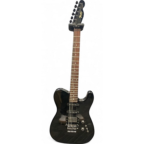 Vintage 1980s Fender Contemporary Telecaster Black Solid Body Electric Guitar