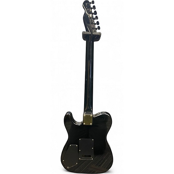 Vintage 1980s Fender Contemporary Telecaster Black Solid Body Electric Guitar