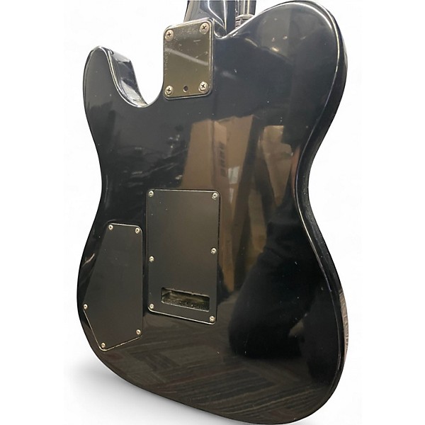 Vintage 1980s Fender Contemporary Telecaster Black Solid Body Electric Guitar