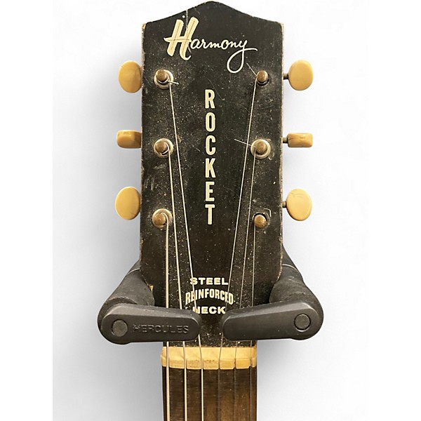Used Harmony H59 Rocket 2 Tone Sunburst Hollow Body Electric Guitar