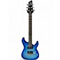 Used Schecter Guitar Research C-6 PLUS Ocean Blue Burst Solid Body Electric Guitar thumbnail