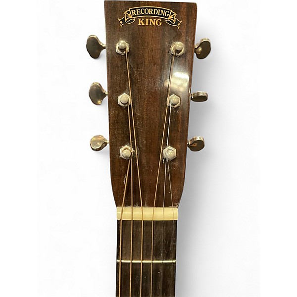 Used Recording King RP1-16C Natural Acoustic Guitar