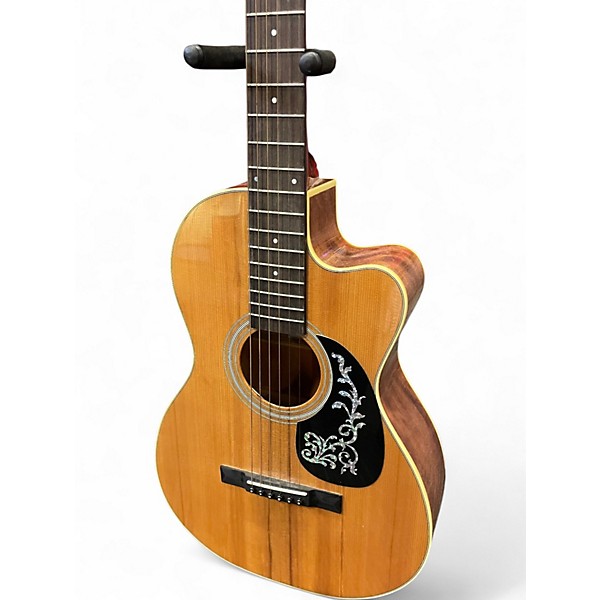 Used Recording King RP1-16C Natural Acoustic Guitar