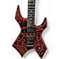 Used B.C. Rich LEGACY SERIES WARLOCK RED CRACKLE Solid Body Electric Guitar