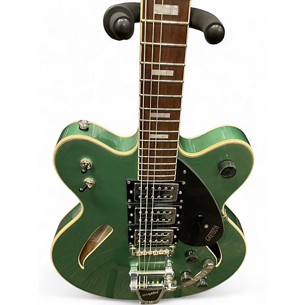 Used Gretsch Guitars G2627T Green Hollow Body Electric Guitar