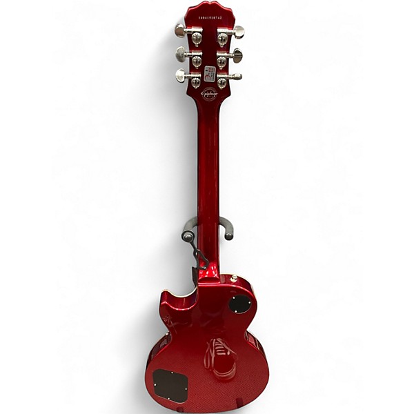 Used Epiphone Les Paul Standard Candy Apple Red Solid Body Electric Guitar