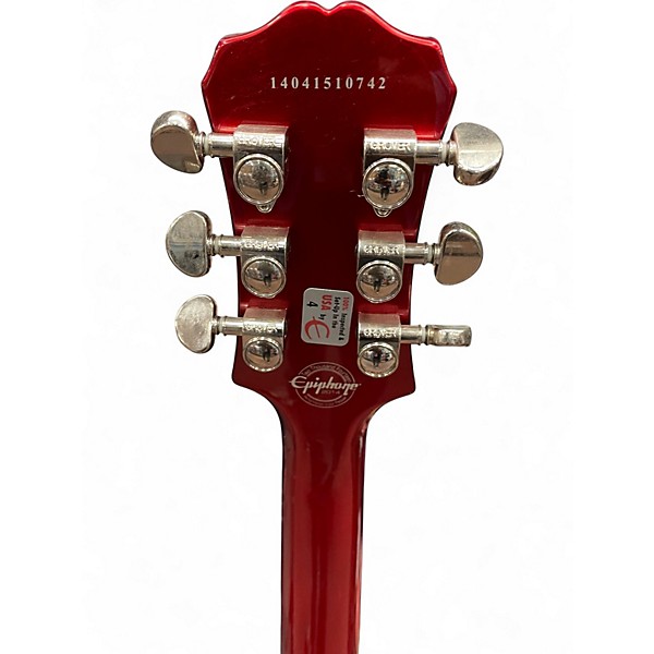 Used Epiphone Les Paul Standard Candy Apple Red Solid Body Electric Guitar