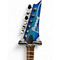 Used Ibanez S670QM Sapphire Blue Trans Solid Body Electric Guitar