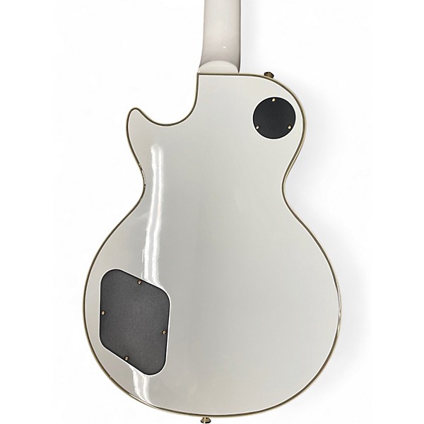 Used Epiphone Les Paul Custom Alpine White Solid Body Electric Guitar