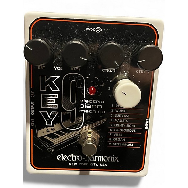 Used Electro-Harmonix Key9 Electric Piano Machine Effect Pedal