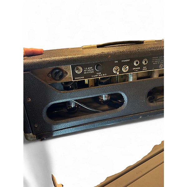 Vintage 1964 Fender 1964 Bandmaster Black Panel Tube Guitar Amp Head