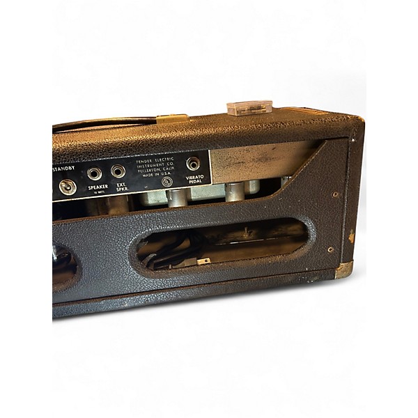 Vintage 1964 Fender 1964 Bandmaster Black Panel Tube Guitar Amp Head