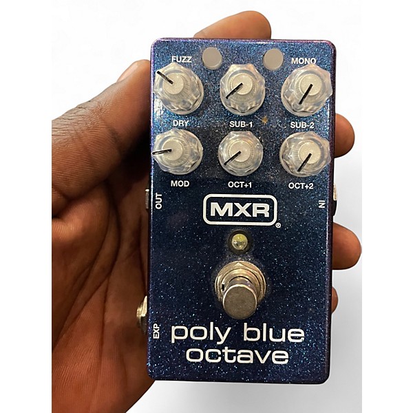 Used MXR POLY BLUE OCTAVE Effect Pedal