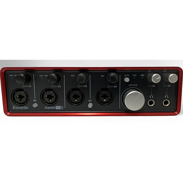 Used Focusrite Scarlett 18i8 Audio Interface