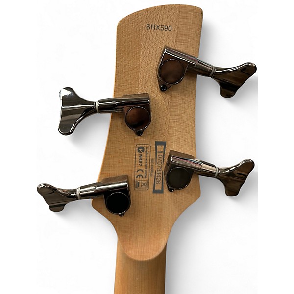 Used Ibanez SRX590 Green Electric Bass Guitar