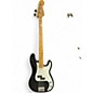 Used Fender Standard Precision Bass Black Electric Bass Guitar thumbnail