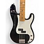 Used Fender Standard Precision Bass Black Electric Bass Guitar