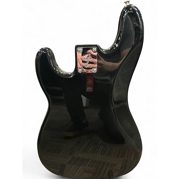 Used Fender Standard Precision Bass Black Electric Bass Guitar
