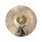 Used Zildjian 13.25in K Custom Hybrid Hi Hat Pair Cymbal