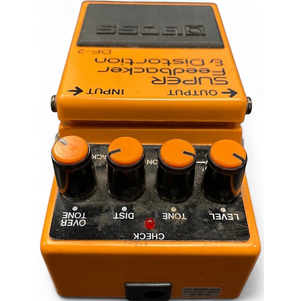 Used BOSS DF2 Super Feedbacker and Distortion Effect Pedal