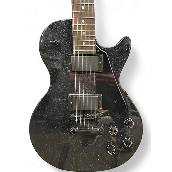 Used Miscellaneous Les Paul Style Black Solid Body Electric Guitar