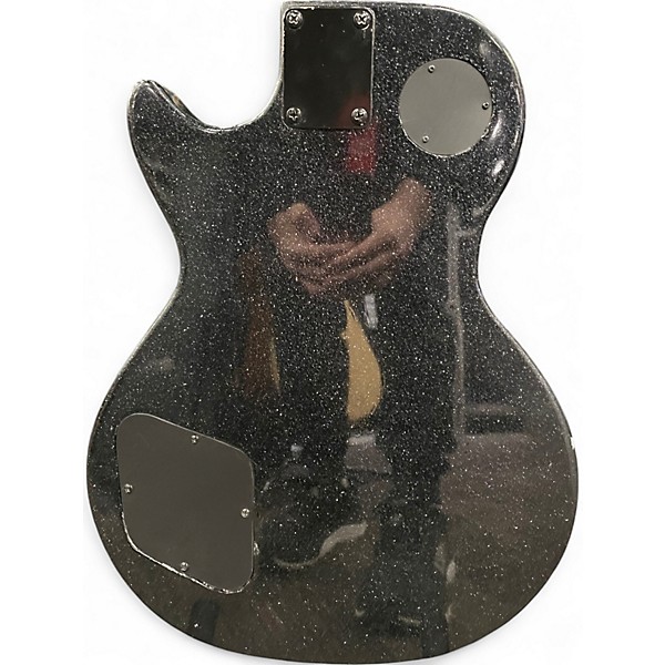 Used Miscellaneous Les Paul Style Black Solid Body Electric Guitar