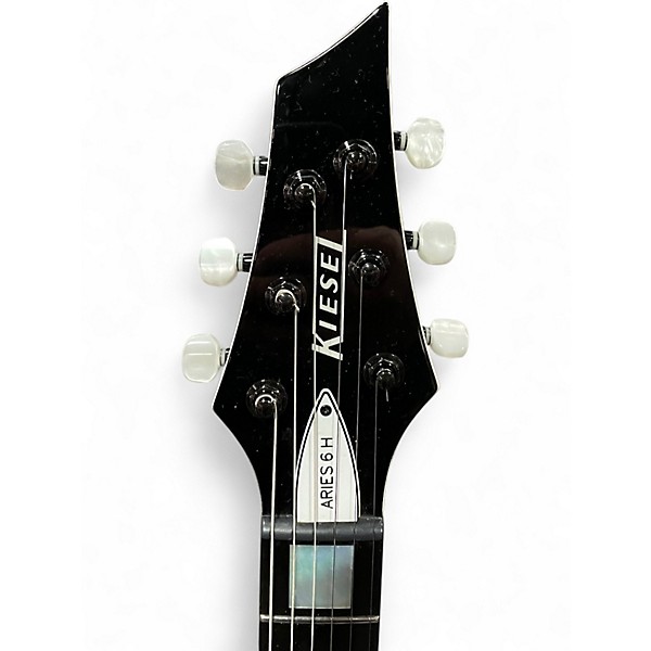 Used Kiesel Aries 6 H Yin Yang Solid Body Electric Guitar