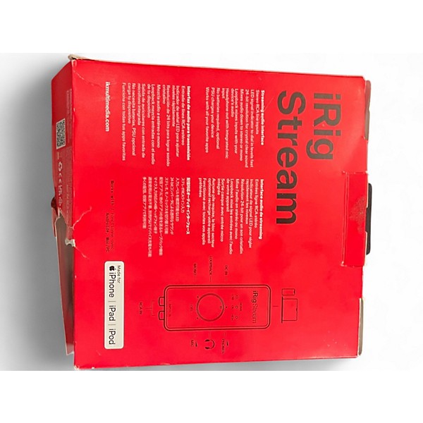 Used IK Multimedia iRig Stream