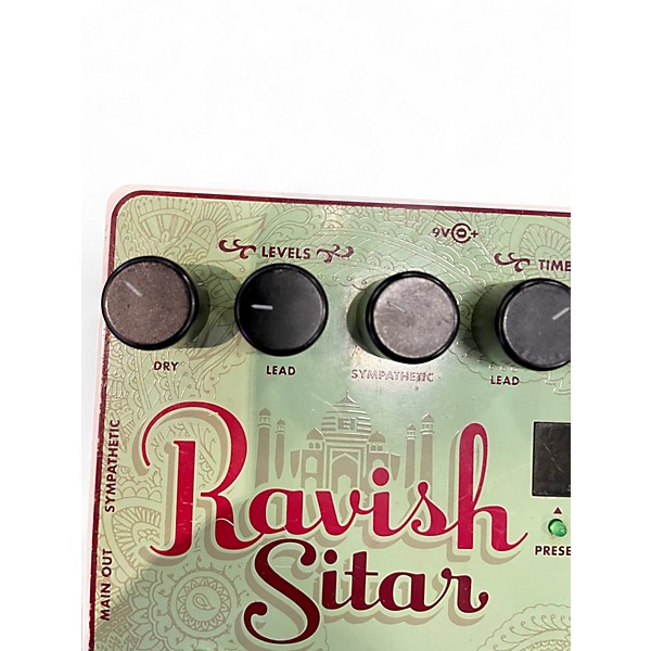 Used Electro-Harmonix Ravish Sitar Effect Pedal