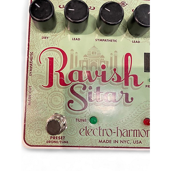 Used Electro-Harmonix Ravish Sitar Effect Pedal