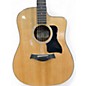 Used Taylor 210CE PLUS Natural Acoustic Electric Guitar
