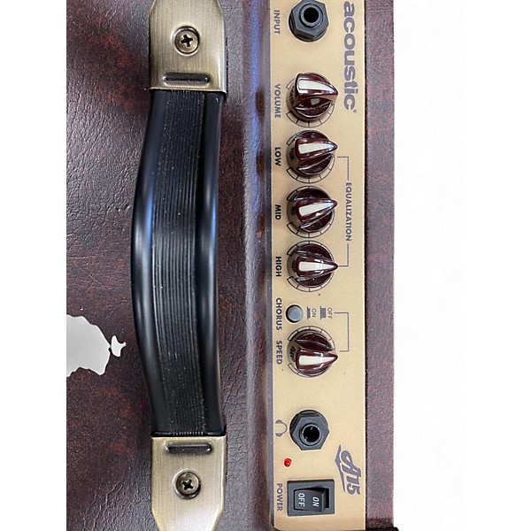 Used Acoustic A15 15W 1x6.5 Acoustic Guitar Combo Amp