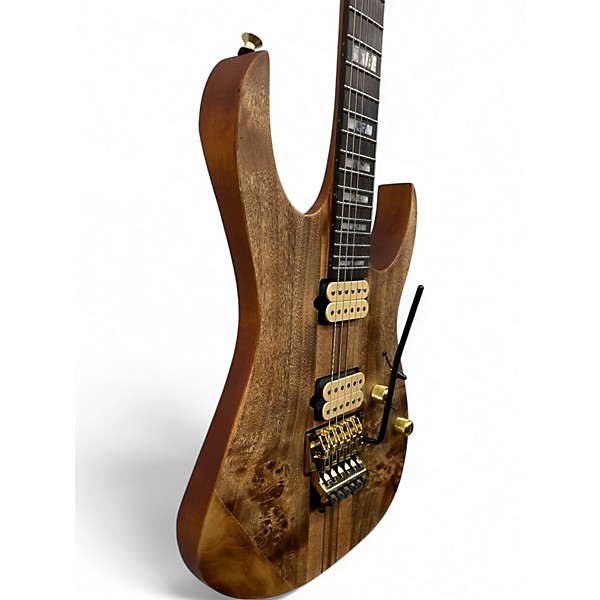 Used Ibanez RGT1220PB Antique Brown Stained Flat Solid Body Electric Guitar